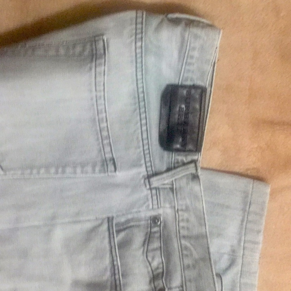 Men Burberry Blue Jeans (Gray) 36x32